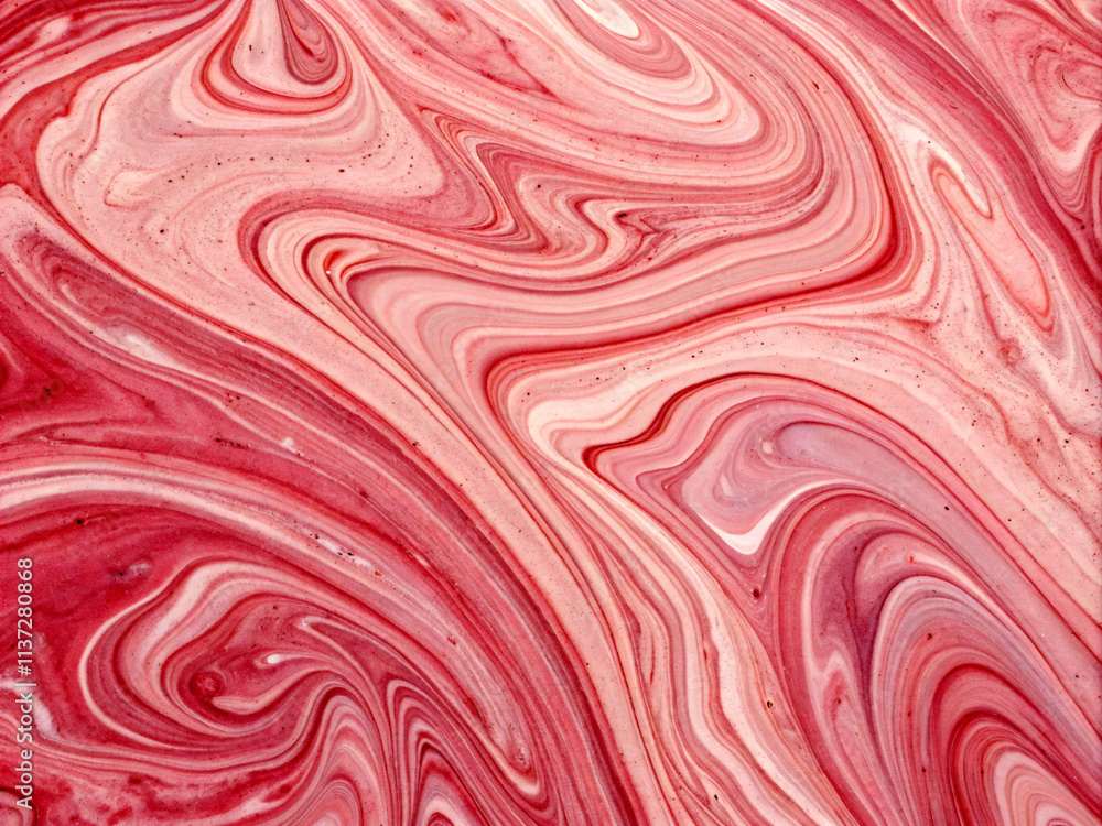 Fototapeta red background. texture, pattern, design, wallpaper, color, water, liquid, art, wave, swirl, illustration, paint, metal, wavy, 3d, waves, seamless, surface, blue, backdrop, decoration, fabric, brown, 