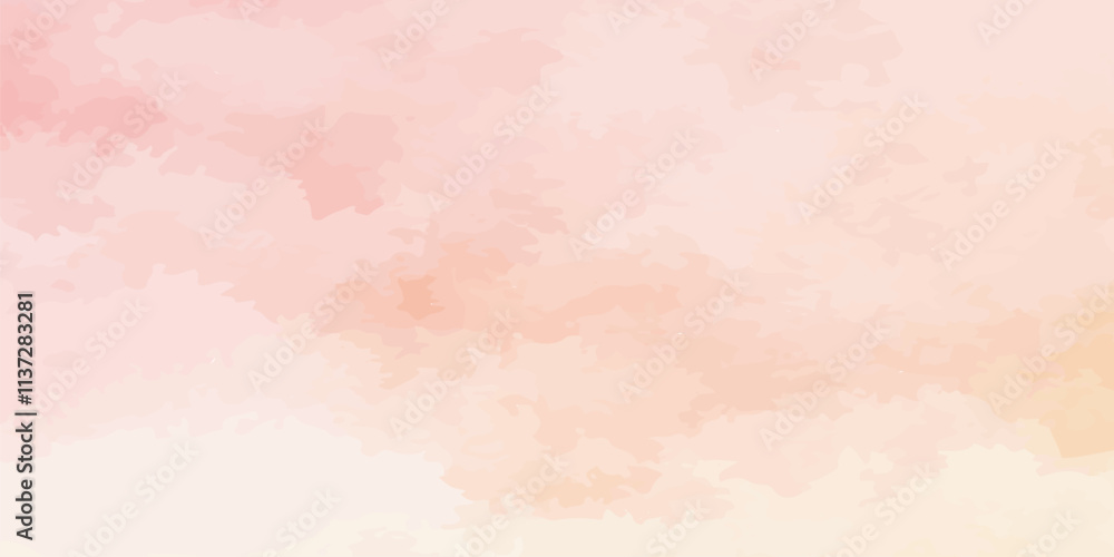 Fototapeta premium Handpainted Abstract Watercolor Background