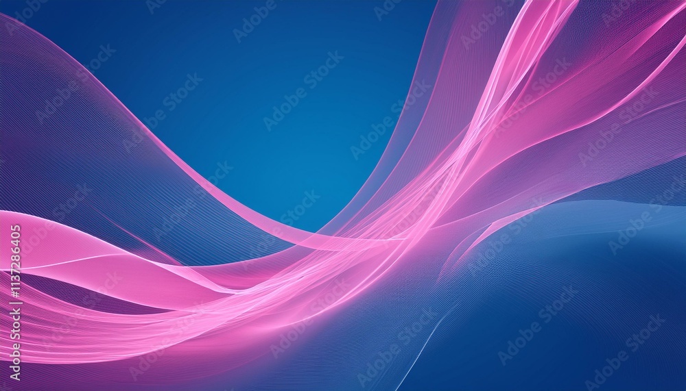 Smooth abstract fantasy pink light trail with motion blur on blue background
Smooth abstract fantasy pink light trail with motion blur on blue background