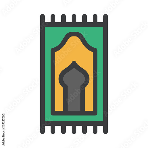prayer mat filled style