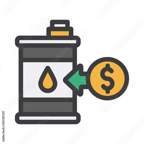 oil money filled style
