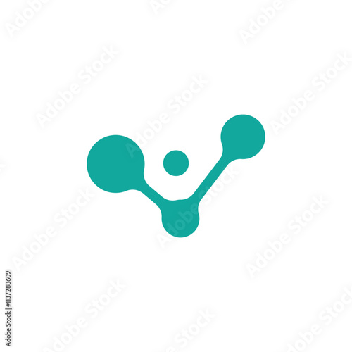 Molecule logo illustration