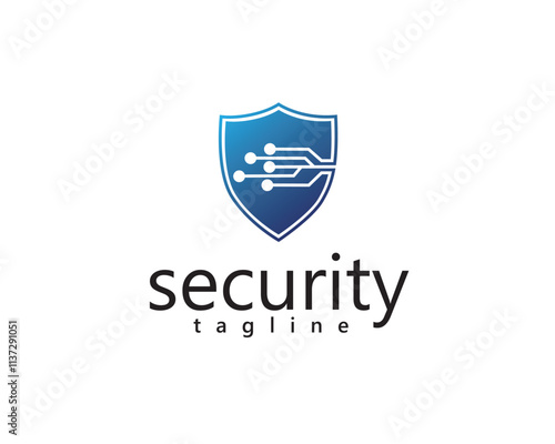 Free Download creative shield technology logo design - GFXLoad