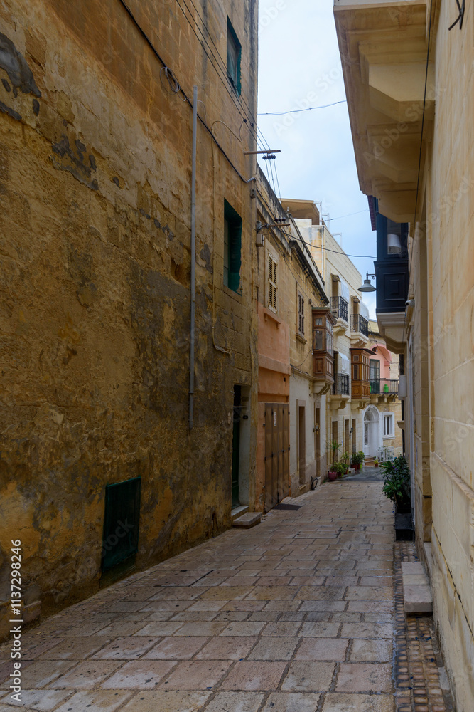 Senglea, one of the three cities in Malta, Europe Senglea, one of the three cities in Malta, Europe