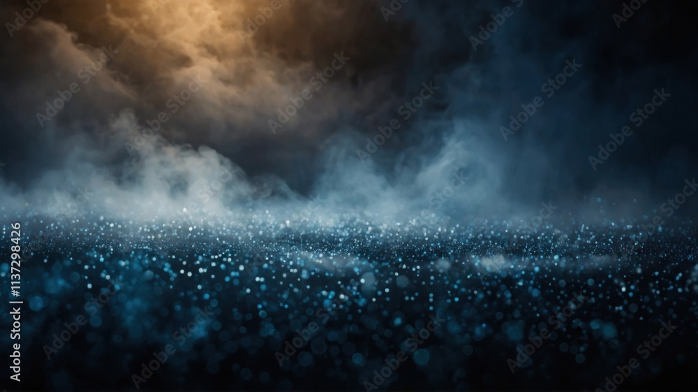 Fototapeta premium abstract image of dark room stage or black