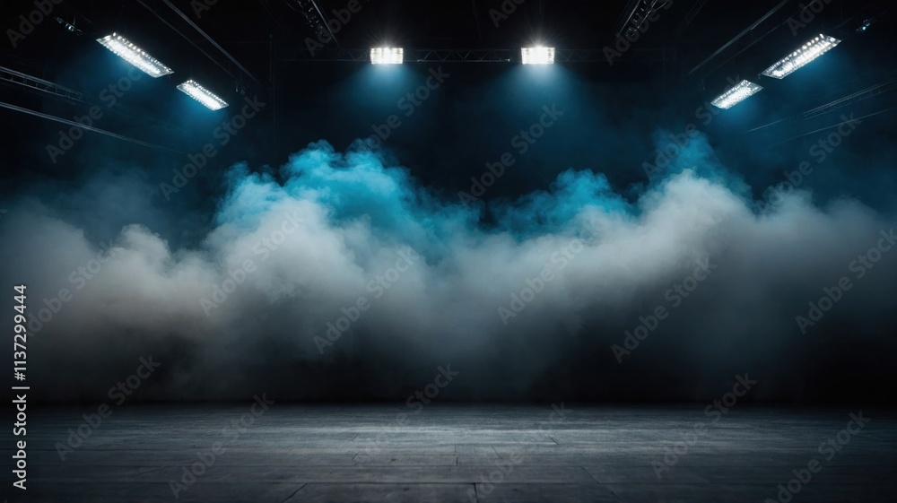 Obraz premium abstract image of dark room stage or black