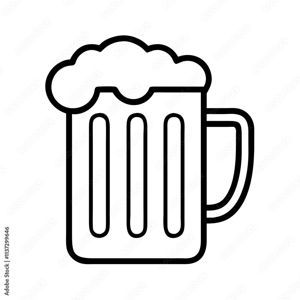 beer mug icon, oktoberfest line art, oktoberfest icon simple black line art icon of beer mug, for oktoberfest celebrations oktoberfest vector art beer mug icon, oktoberfest line art, oktoberfest icon simple black line art icon of beer mug, for oktoberfest celebrations oktoberfest vector art