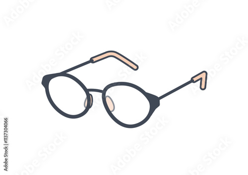 眼鏡のイラスト素材