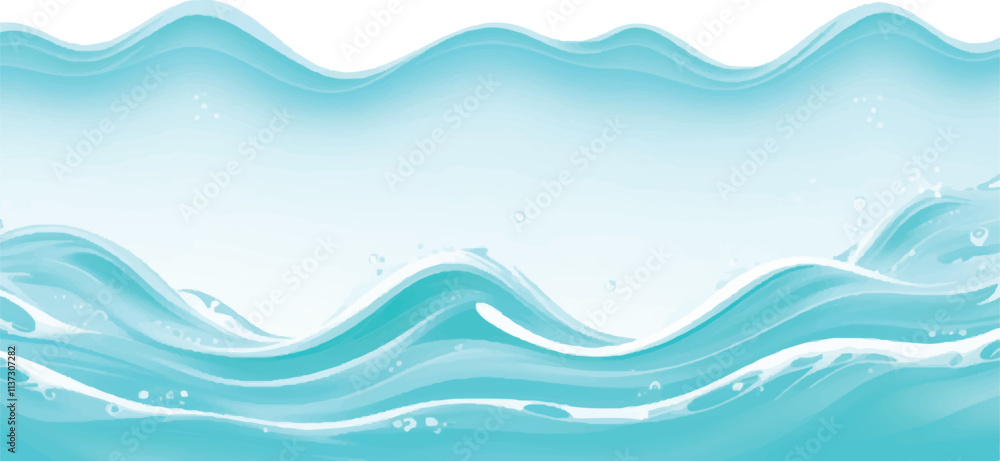 Transparent abstract soft green and blue abstract water color ocean wave texture background. Banner Graphic Resource as background for ocean wave and water wave abstract graphics Transparent abstract soft green and blue abstract water color ocean wave texture background. Banner Graphic Resource as background for ocean wave and water wave abstract graphics