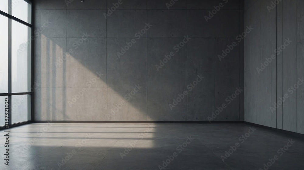 light grey empty wall and smooth floor light grey empty wall and smooth floor