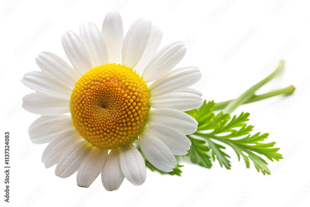 Naklejka premium daisy isolated on white background