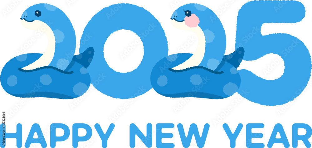 2025 year of blue snake happy new year 2025 year of blue snake happy new year