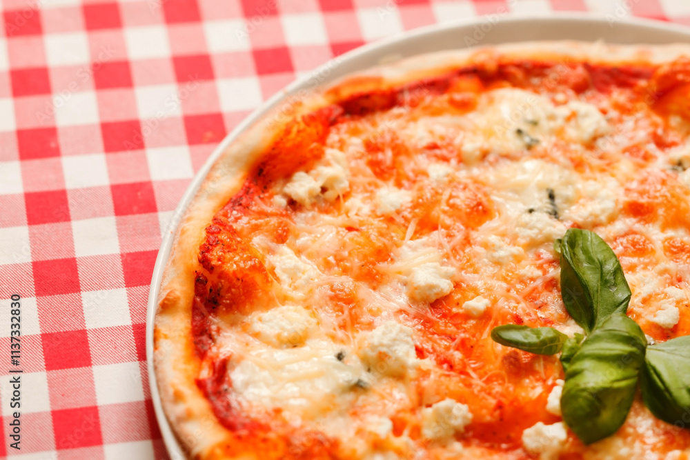tasty pizza on the table tasty pizza on the table