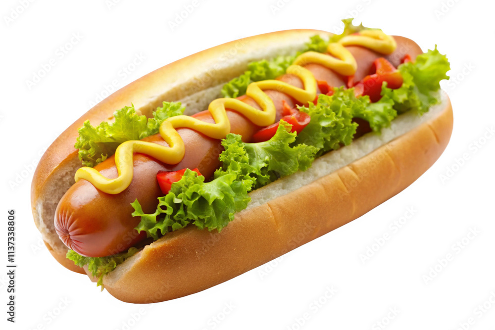 hot dog with mustard and ketchup hot dog with mustard and ketchup