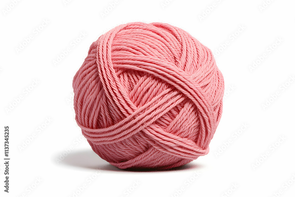 Soft Pink Yarn Ball for Knitting and Craft Projects, Perfect for DIY and Creative Endeavors Soft Pink Yarn Ball for Knitting and Craft Projects, Perfect for DIY and Creative Endeavors