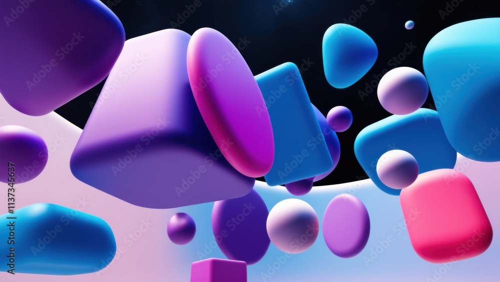 abstract background Holo 3D Abstract Shape abstract background Holo 3D Abstract Shape