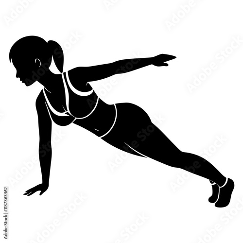 a woman is playing calisthenics bodyweight exercise 
