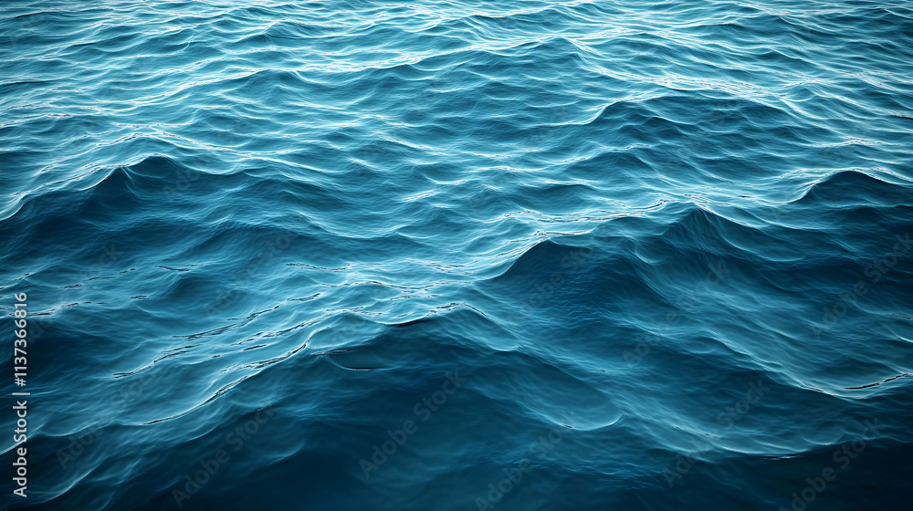 Obraz premium Ocean Waves 3D Illustration