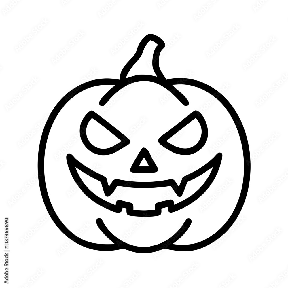 cackling jack o lantern icon, halloween line art, halloween icon - simple black line art icon of cackling jack o lantern, symbolizing topic celebrations. topic vector art. cackling jack o lantern icon, halloween line art, halloween icon - simple black line art icon of cackling jack o lantern, symbolizing topic celebrations. topic vector art.