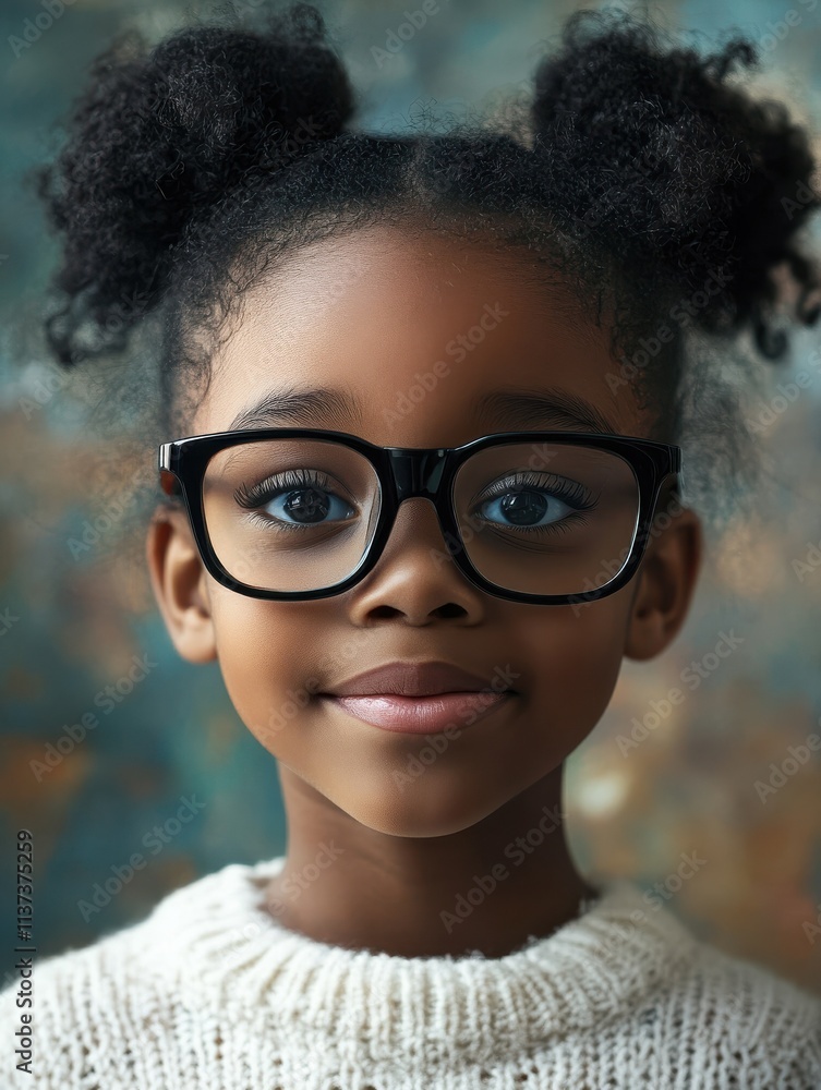Happy african american kid child girl school student looking at web cam talking with remote teacher distance learning video conference call virtual class lesson, headshot zoom portrait, webcam view. Happy african american kid child girl school student looking at web cam talking with remote teacher distance learning video conference call virtual class lesson, headshot zoom portrait, webcam view.