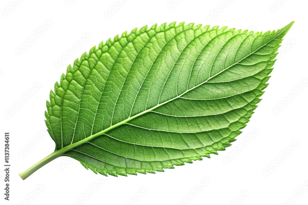 green leaf isolated on white green leaf isolated on white