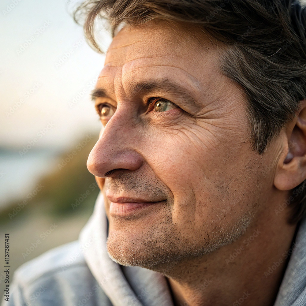 Fototapeta premium portrait of a senior man