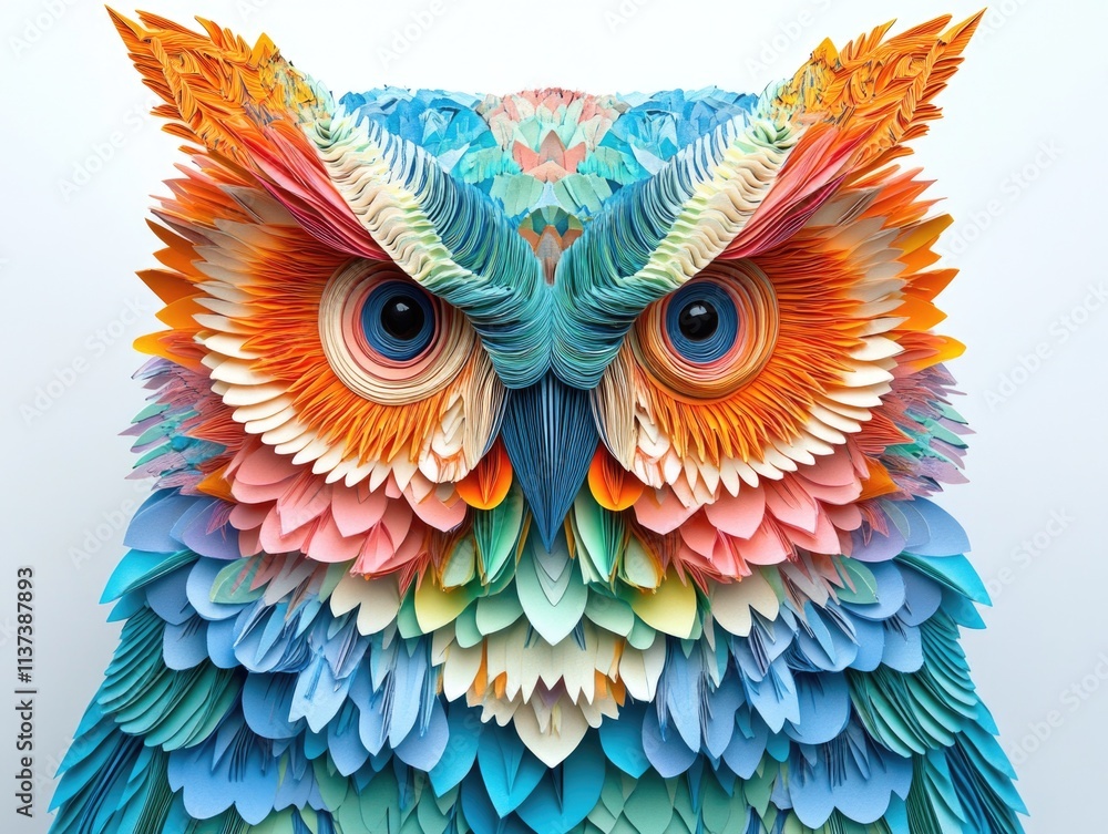 Obraz premium Paper Paper Owl