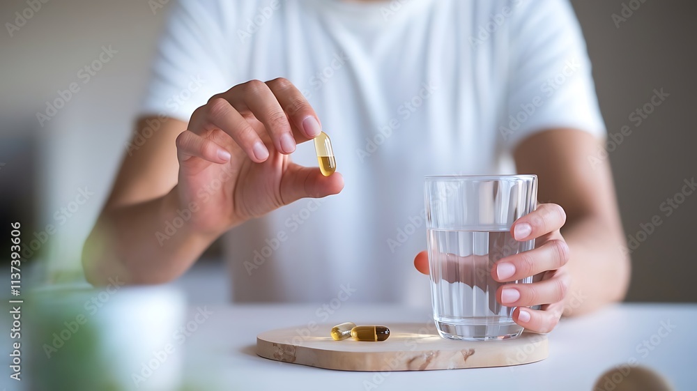 Girl Holding Pill Capsule with Glass of Water: Painkiller, Medicine, and Healthcare Concept, painkiller, medicine, stomach pain, health care, vitamin, drug, glass of water, Girl Holding Pill Capsule with Glass of Water: Painkiller, Medicine, and Healthcare Concept, painkiller, medicine, stomach pain, health care, vitamin, drug, glass of water,