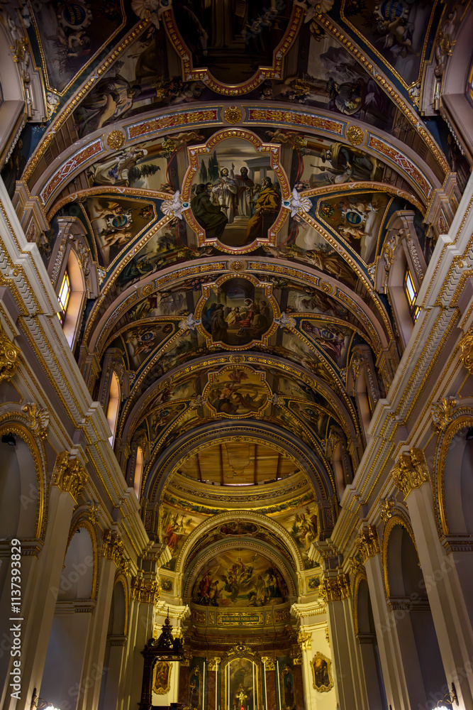 Fototapeta premium The city of Valletta in Malta, Europe