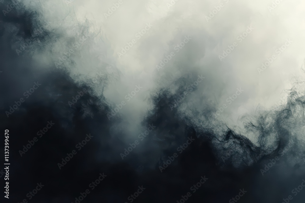 A moody, abstract representation of dark and light clouds. A moody, abstract representation of dark and light clouds.