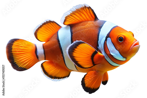 Obraz na płótnie fish isolated on white background
