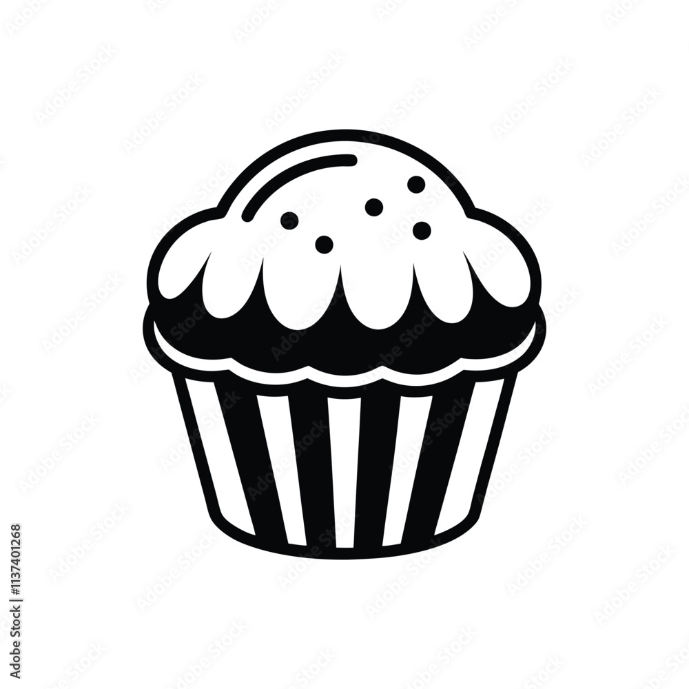 Sweet Treats Muffin Cupcake Vector Art Sweet Treats Muffin Cupcake Vector Art