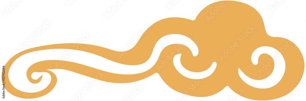 Happy Mid Autumn Festival Cloud icon
