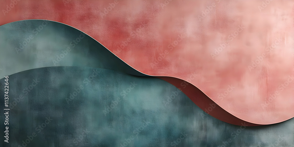 Abstract Teal and Rose Background Illustration Abstract Teal and Rose Background Illustration