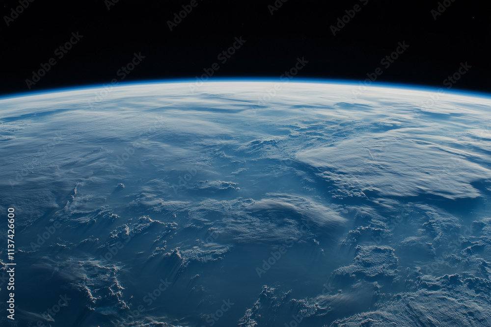 Fototapeta premium Blue Earth Concept Background