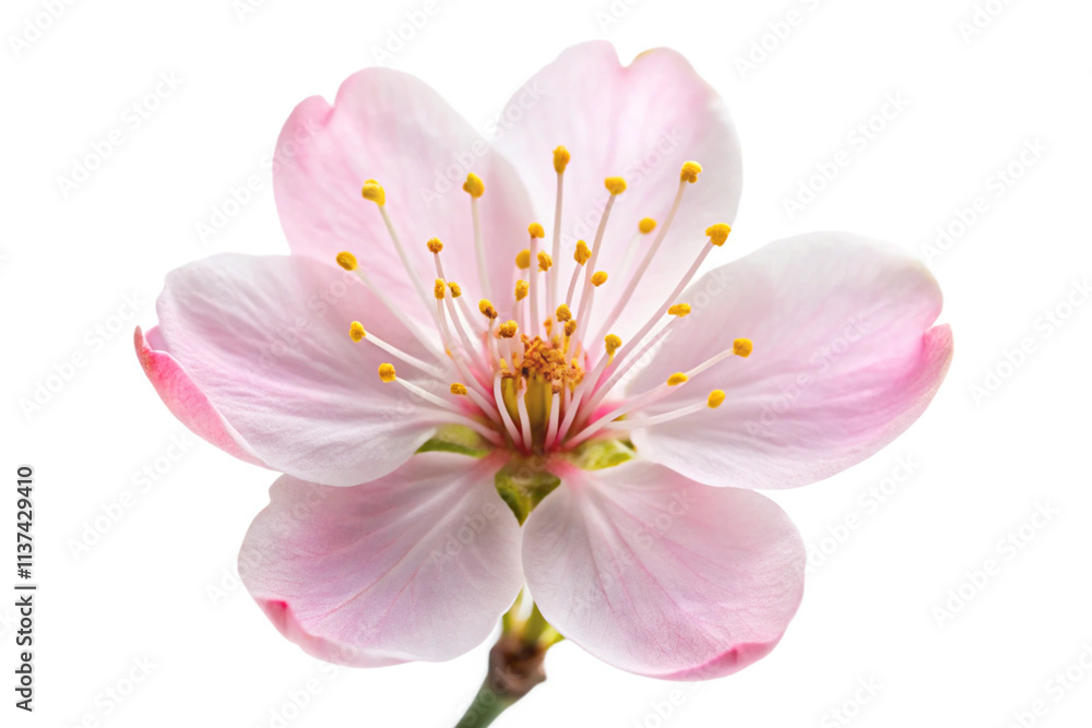 magnolia flower isolated on white magnolia flower isolated on white