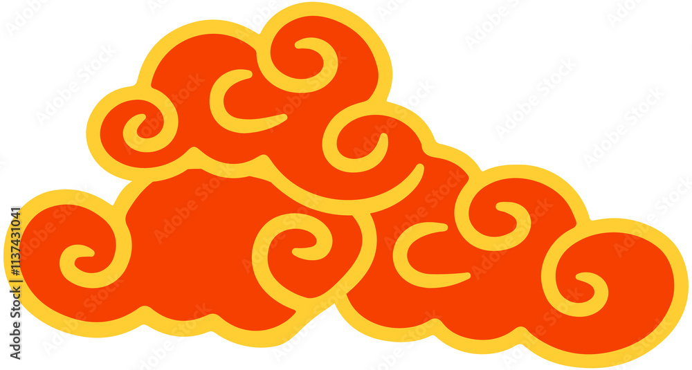 Chinese New Year Cloud Fill Line icon
Chinese New Year Cloud Fill Line icon