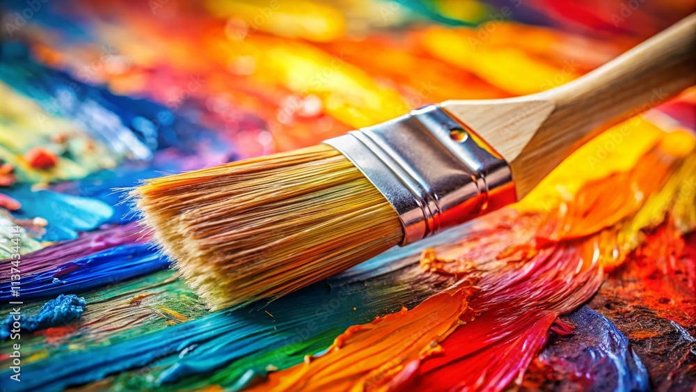 Candid Paintbrush Photography: Artistic Strokes, Brushstrokes Background, Close Up Paintbrush Images Candid Paintbrush Photography: Artistic Strokes, Brushstrokes Background, Close Up Paintbrush Images