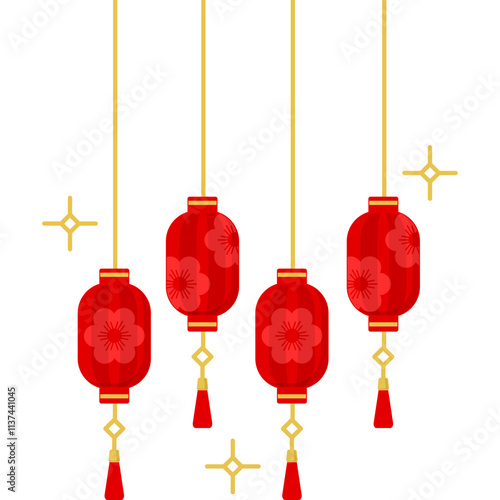 Lunar New Year Lantern Decoration