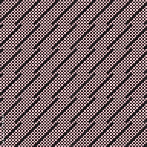 Pastels Textured Fair Isle Seamless Pattern Design