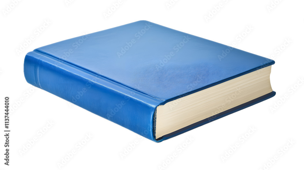 Blue book on a transparent background. isolated background. Blue book on a transparent background. isolated background.