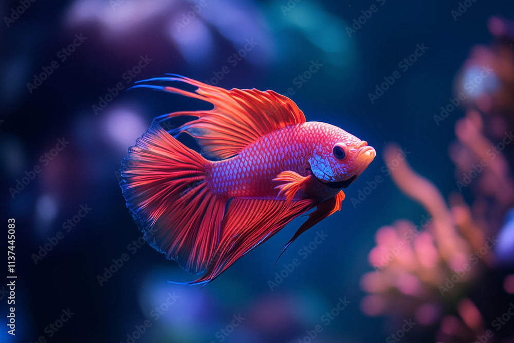Blue Underwater Ocean World Background Blue Underwater Ocean World Background