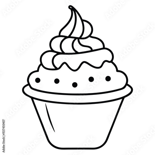 Happy Ice Cream Character