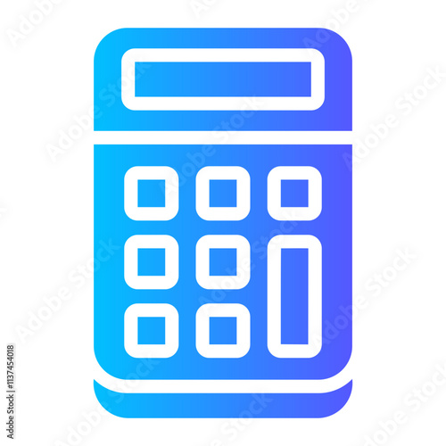 calculator Gradient icon