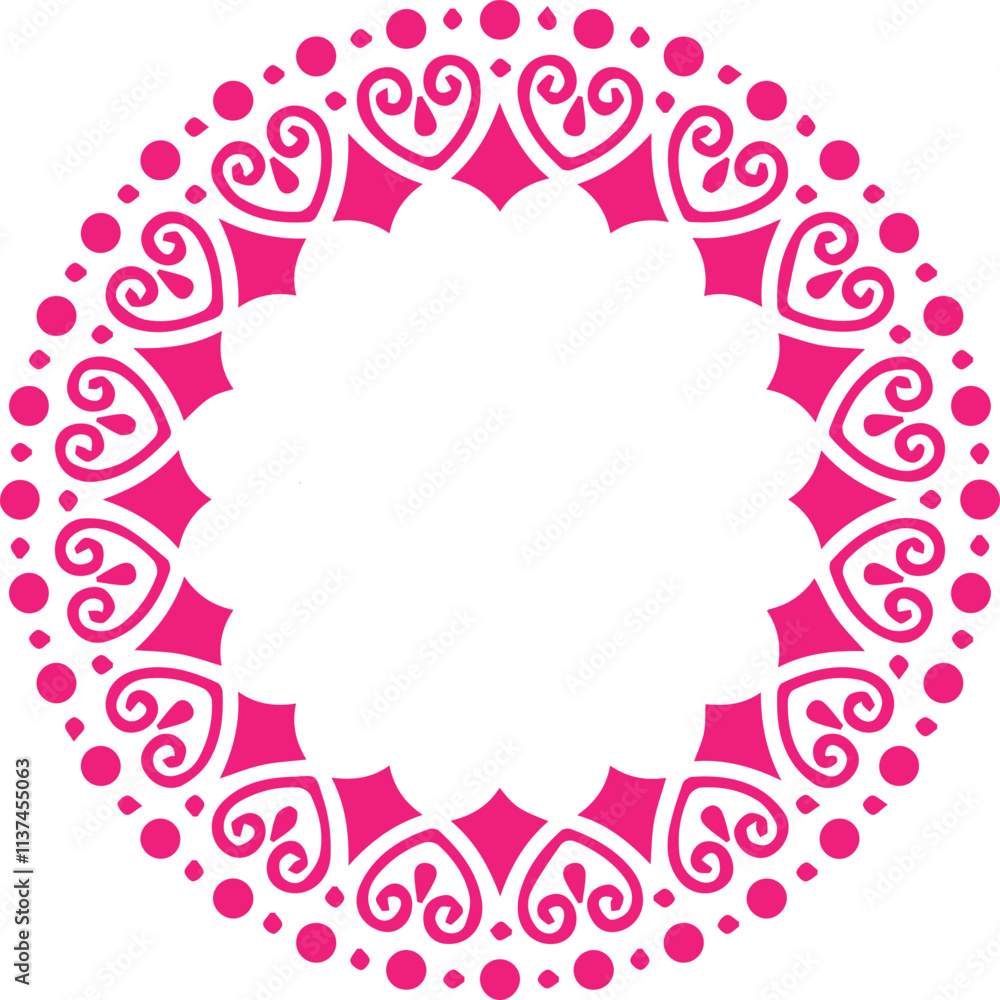 Beautiful flower art and mandala vector design Beautiful flower art and mandala vector design