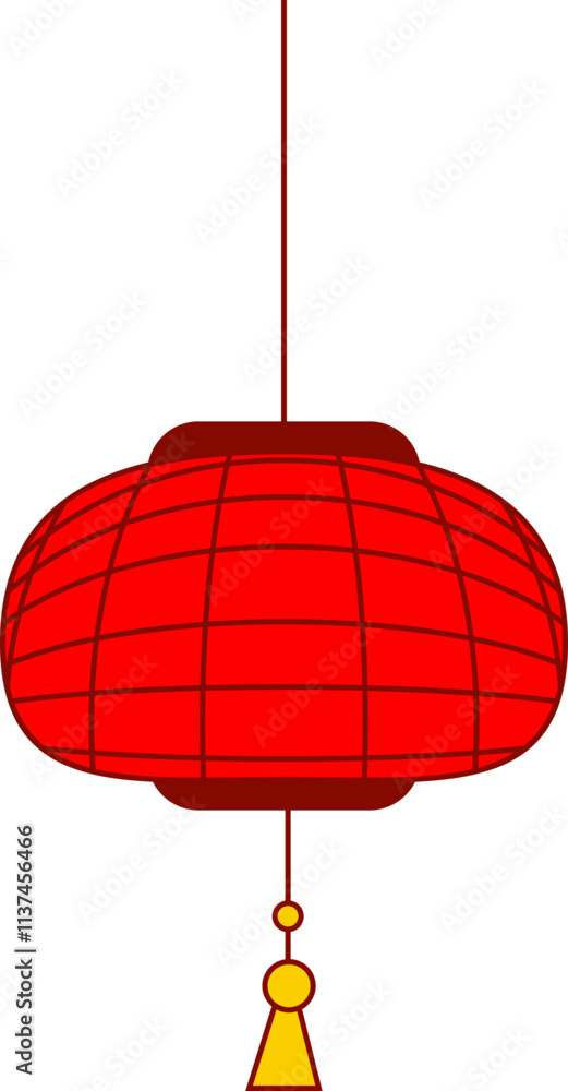 Obraz premium Lunar New Year Lantern