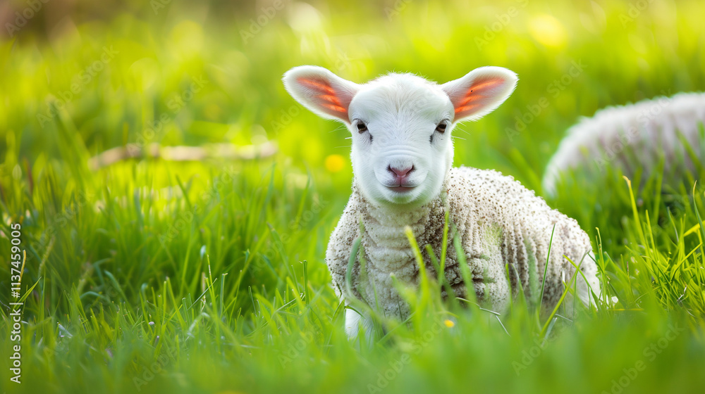 sheep in the grass sheep in the grass