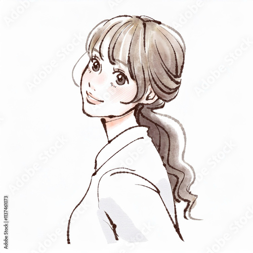 女性・女の子のイラスト素材