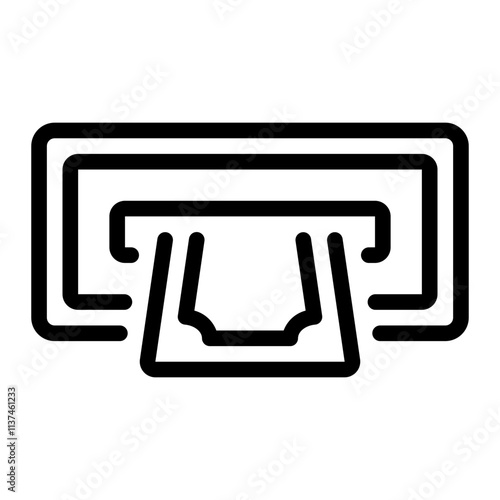 withdraw Line Icon
