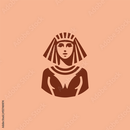 beautiful cleopatra logo